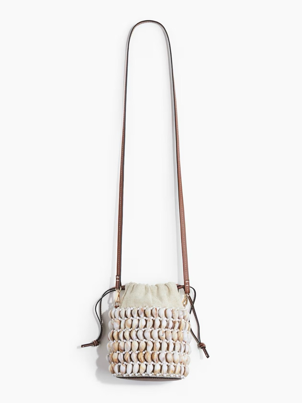 H&M shell bucket bag
